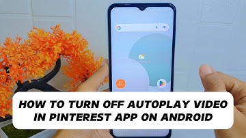 How To Turn Off Autoplay Video In Pinterest App