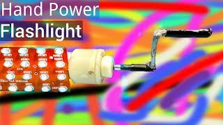 How To Make Hand Power Emergency Flashlight | Free Energy 7 Volt screenshot 2