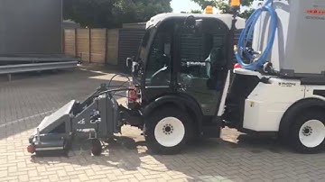 Empas MCP heetwaterunit op Multihog werktuigdrager