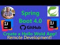My Home Lab - IntelliJ - create a Spring Boot Project on the Remote Fedora Server.