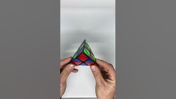Cool pyraminx pattern! #shorts