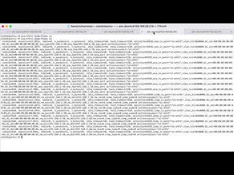 SDN-based firewall - DOS attack mitigation