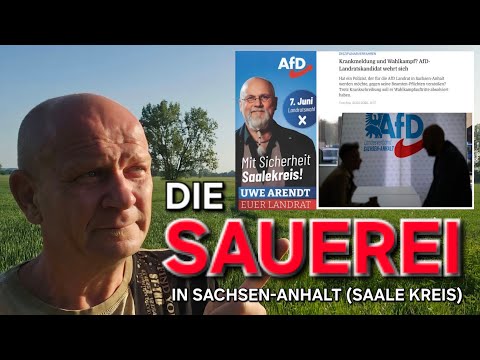 DRECKIGE WÄSCHE IM WAHLKAMPF IN SACHSEN-ANHALT, AUS ANGST VOR DEM MACHTVERLUST!