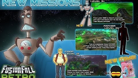 Time Squad Update Part 3: FusionFall Retro