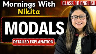Modals in One Shot 🔥 Class 10 English Grammar 🔥 All Rules | CBSE 2026 | Nikita Singh