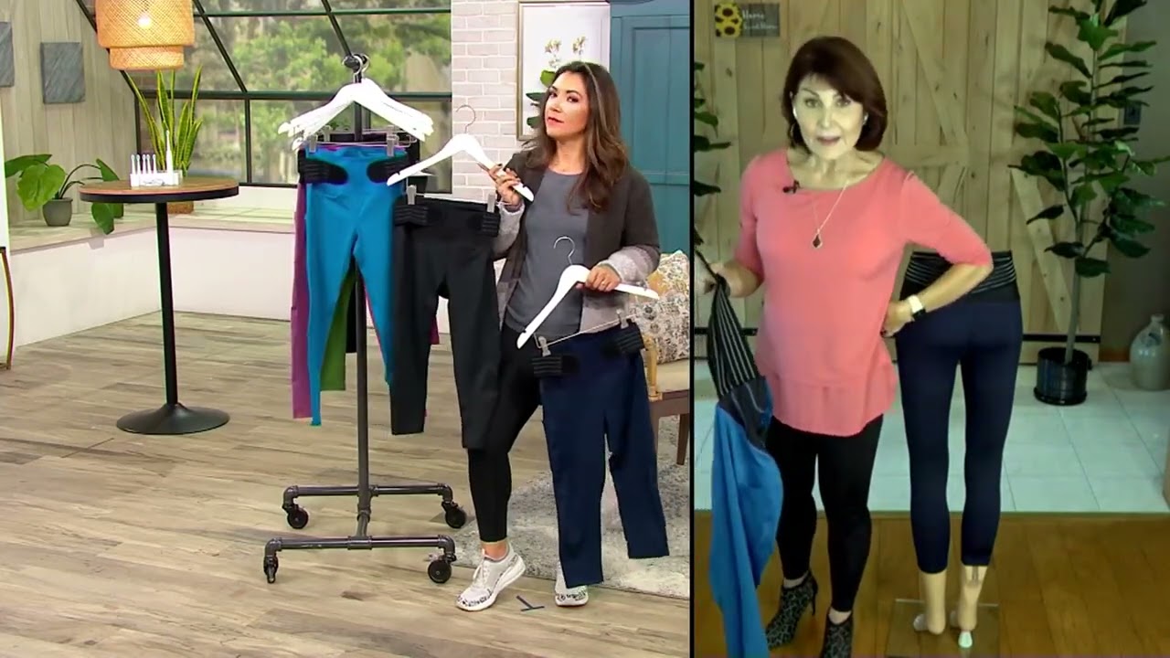 Tommie Copper Choice of Adjustable Back Support Leggings on QVC