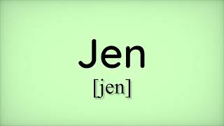 Jen (Esperanto)