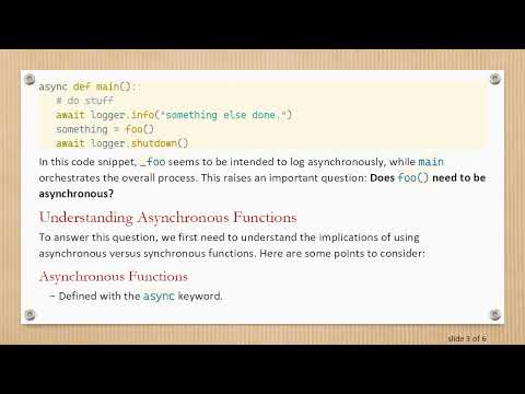 Mastering Async Logging in Python: A Clear Guide