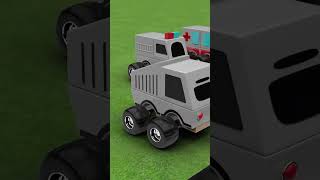 Kids Learning Street Vehicles Names - Color Changing Vehicles | Kids Educational Videos 2023