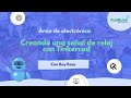 Como hacer una señal de reloj con osciloscopio en TinkerCAD