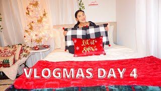 VLOGMAS DAY 4 | DECORATING MY ROOM!