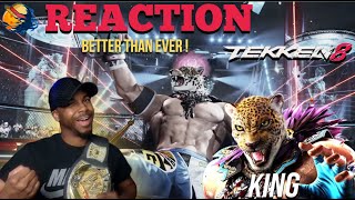 Tekken 8 - King Gameplay Trailer | PS5 Games reaction : BETTER THAN EVER !