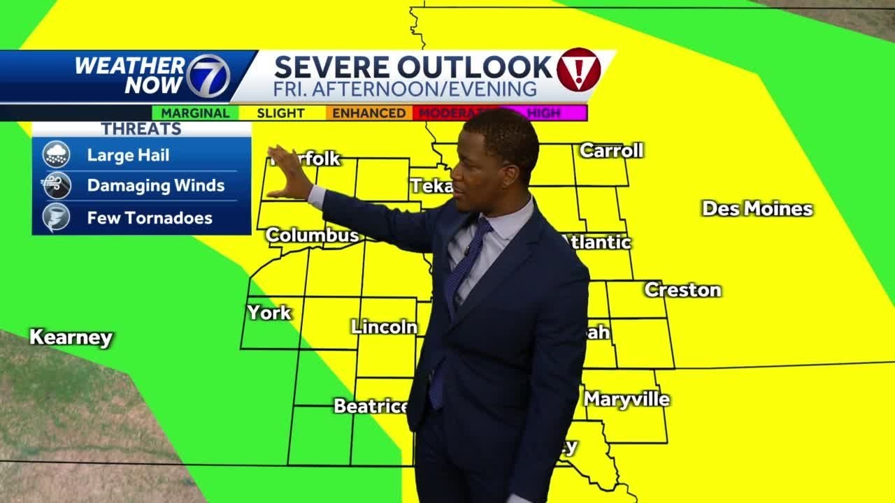 Severe storms possible Friday - YouTube