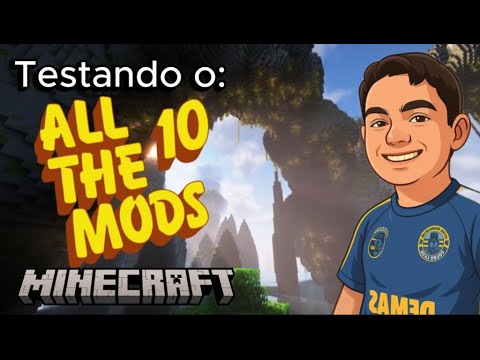 Live ON!! JOGANDO O MODPACK All the Mods 10 - ATM10 NO MINECRAFT ...