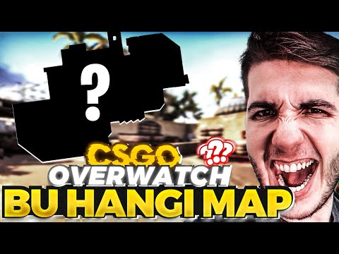 BU HARİTADA İLK DEFA OVERWATCH YAPTIM!!! | CS:GO Overwatch Türkçe