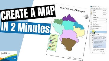 Create a map layout in ArcGIS | Basic map layout | v3