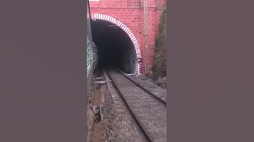 adventurous rail journey in Koderma Ghat section #kodarma #ghatsection #rail #tunnel #YouTube #vlogs