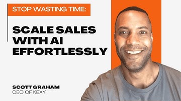 Stop Wasting Time: Scale Sales with AI Effortlessly 🚀