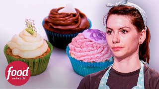 Cupcakes de algas con exceso de azúcar la dejan fuera | Cupcake Wars | Food Network Latinoamérica