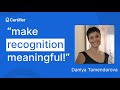 Certifier Enhances Reviewer Recognition | Daniya Tamendarova (American Psychological Association)