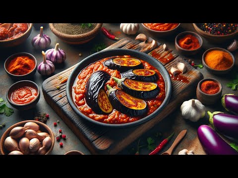 Баклажаны в Аджике: Универсальный Рецепт для Гарнира и Соуса.