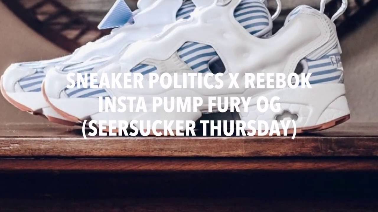 politics x reebok instapump fury og seersucker thursday