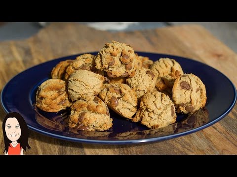 Gluten Free Peanut Butter Chocolate Chip Cookies - Easy Vegan Baking Recipe!