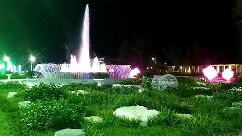 Đài phun nước khu đô thị Phương Đông - Vân Đồn - Quảng Ninh