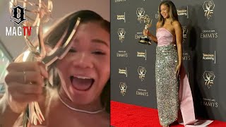 Storm Reid Is Ecstatic About Winning An Emmy For Guest Actress In The Last Of Us! 🏆