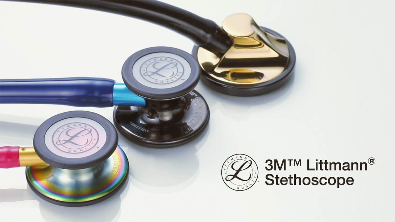 低価格 リットマン 聴診器 Cardiology IV <br>ブラック シャンパンステム ポリッシュスモーク 6204 <br> 3M  Littmann カーディオロジー4 ステート