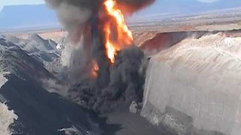Coal blasting gone worng