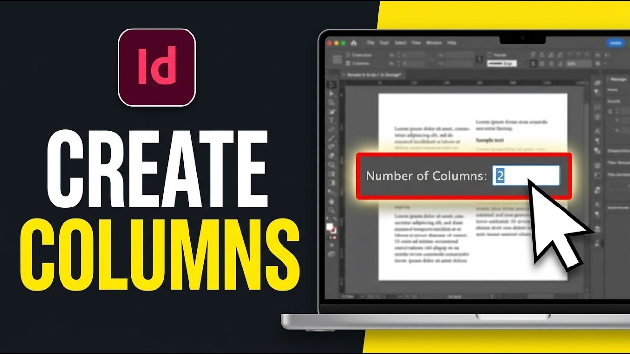 How to Create Columns in Adobe InDesign 2026 (Superb Easy) - YouTube