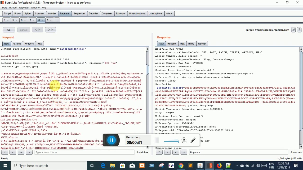 roamler host header attack