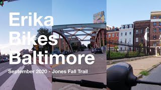 Erika Bikes Baltimore - Jones Fall Trail