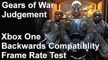 Gears of War Judgement Xbox 360 vs Xbox One Backwards Compatibility Frame Rate Test