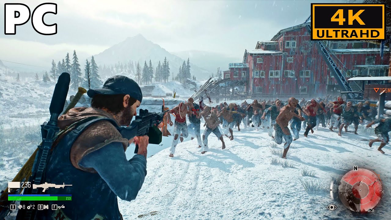 DAYS GONE PC Gameplay Demo in 4K 