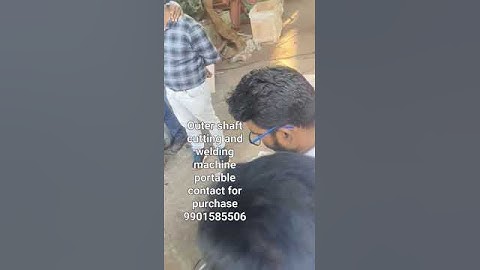 Automatic welding attachment with line boring machine portable 9414162477