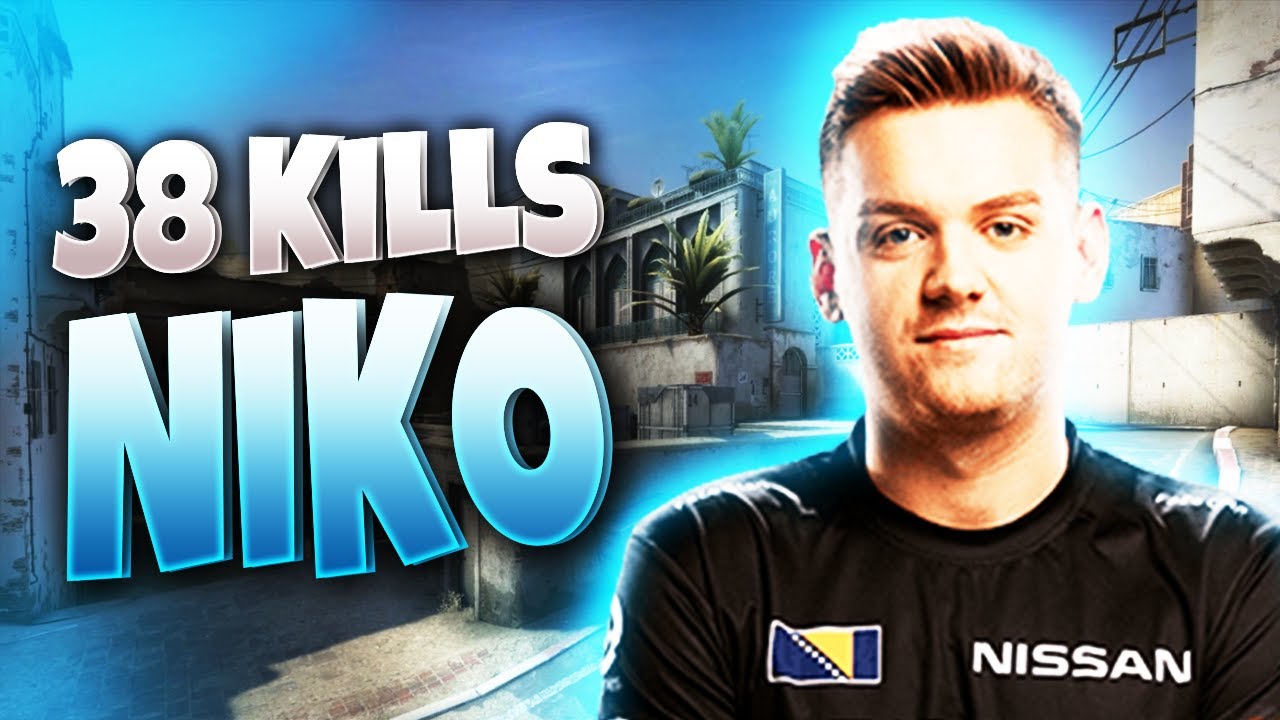 CS:GO NiKo plays FACEIT - 38 kills on Dust2 - YouTube