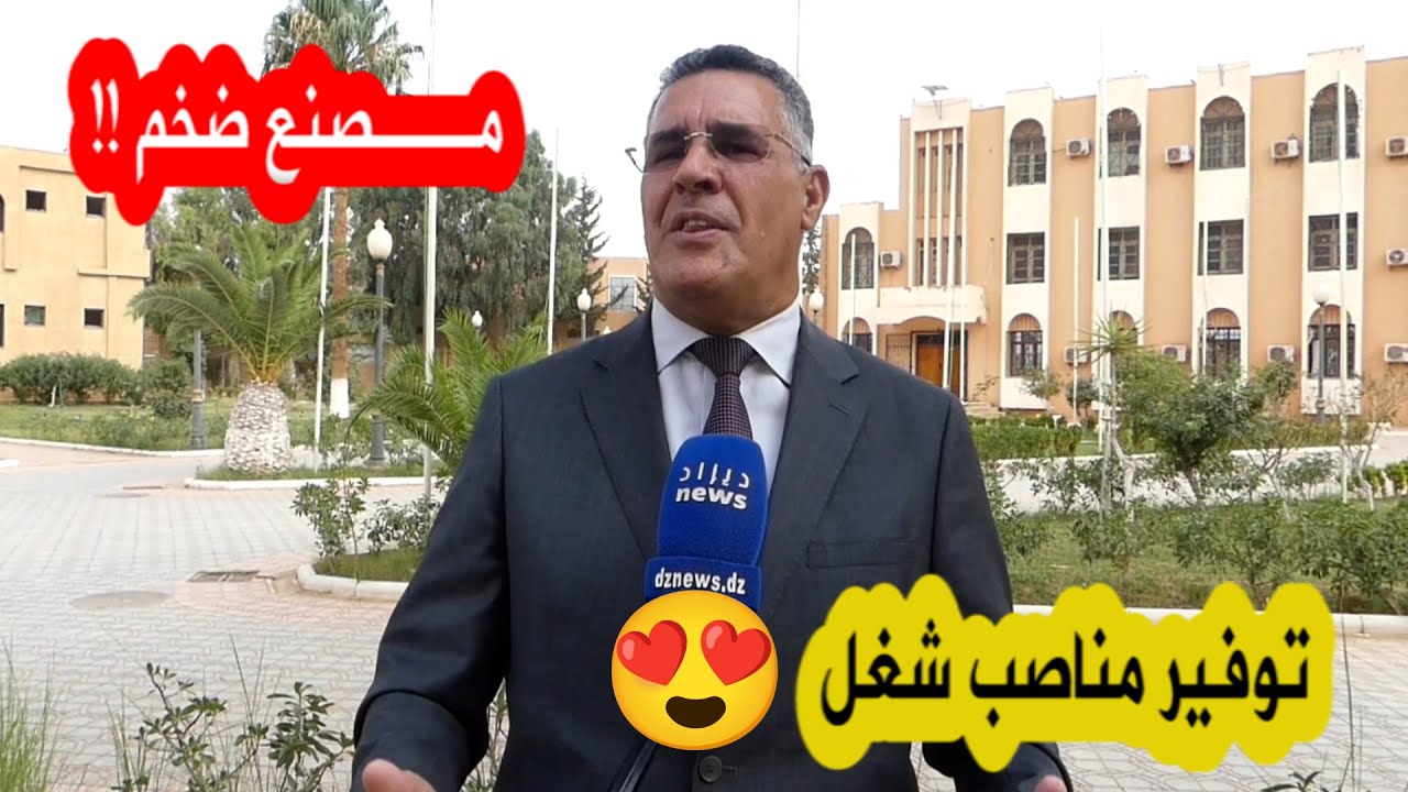 شاهد ما قاله والي النعامة عن مصنع تحويل خام الحديد الذي سيتم إنجازه والذي سيوفر 5 ألاف منصب شغل