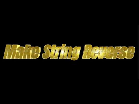Reverse It Like a Pro! 🌀"String Reversal Made Simple!