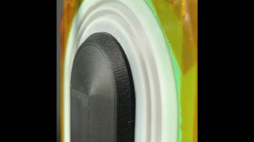 3D Printed Passive Radiator Sub-woofer Cone Motion #Shorts