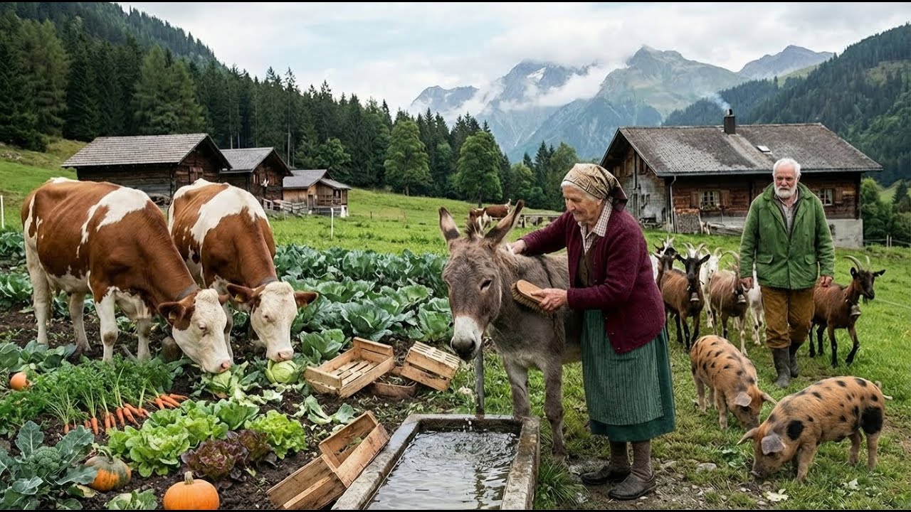 A Productive Farm Harvest in the Fields — Until Cows Destroyed My Vegetable Garden 🐄
