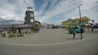 Homer Alaska Tour of Spit, Shopping, Beautiful Beach & Cruise Port (4K)
