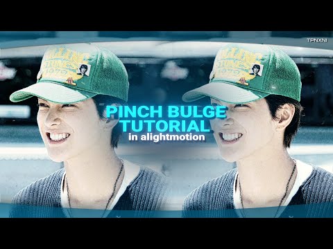 Pinch bulge tutorial in alightmotion. (+Preset) #alightmotion #tutorial 