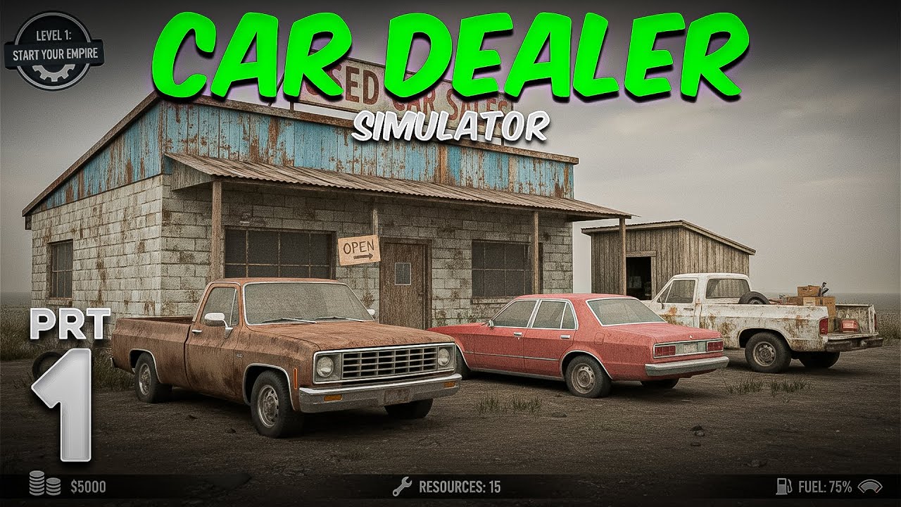 First Purchase CAR DEALER SIMULATOR - Gameplay Walkthrough | #01