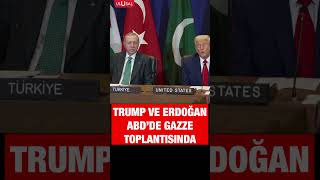 Erdoğan Ve Trump Abdde Gazze Toplantısında