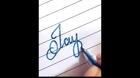 Jaya | beautiful name writing #shorts