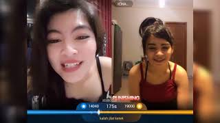 Duel Goyang Hobah Via Amelia vs Icha Bigo Live