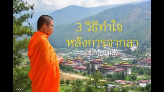 3 วิธีทำใจ หลังการจากลา #ววชิรเมธี #ธรรมะ #ความรัก