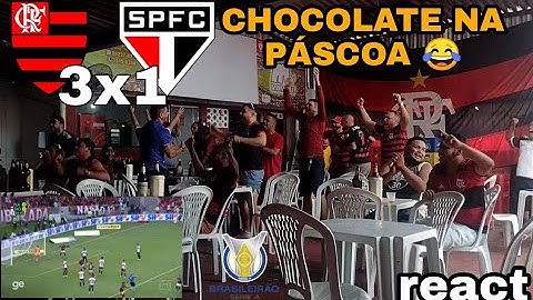 FREGUÊS DO MENGÃO - REACT FLAMENGO 3X1 SÃO PAULO PELO BRASILEIRÃO 2022